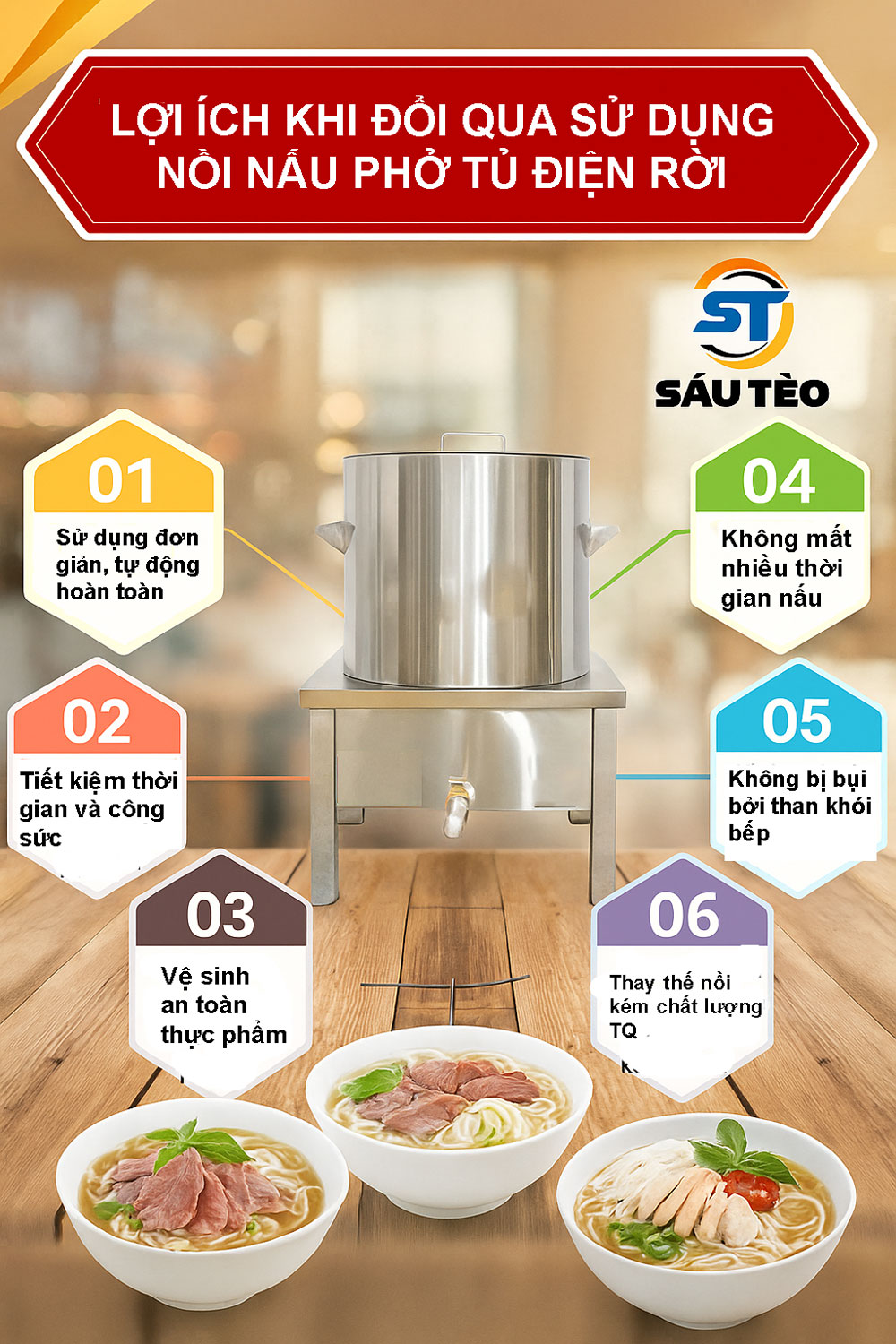 loi ich khi su dung noi nau pho tu dien roi | Inox Sáu Tèo loi ich khi su dung noi nau pho tu dien roi | Inox Sáu Tèo