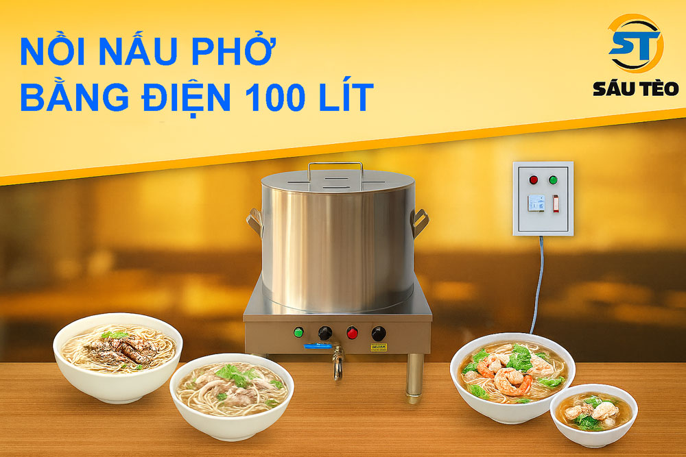 noi nau pho bang dien 100 lit 11 | Inox Sáu Tèo nồi nấu phở 100 lít bằng điện