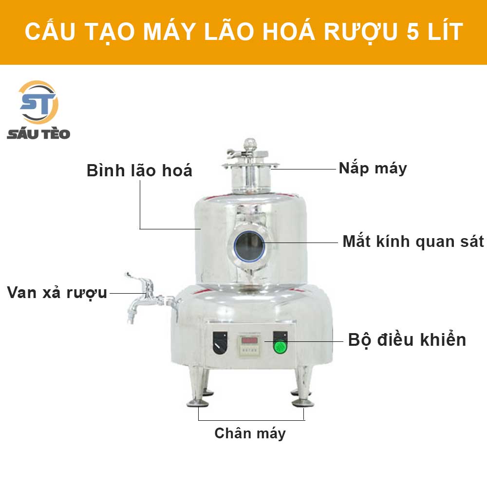 cau tao may lao hoa ruou 5 lit | Inox Sáu Tèo cau tao may lao hoa ruou 5 lit | Inox Sáu Tèo