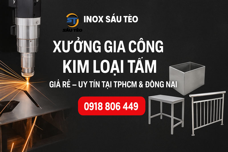 gia cong kim loai tam | Inox Sáu Tèo gia công kim loại tấm